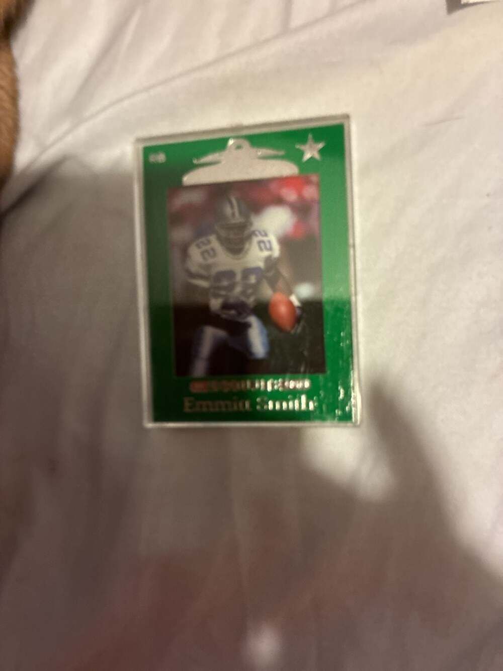 Playoff Absolute Emmitt Smith Football Card 28 Dallas Cowboys